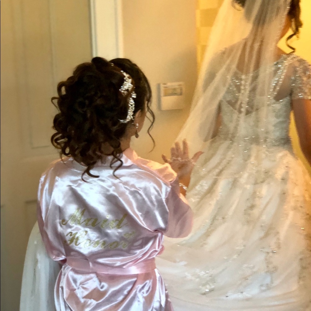Mori Lee ivory wedding dress 2881 - Picture 11 of 13